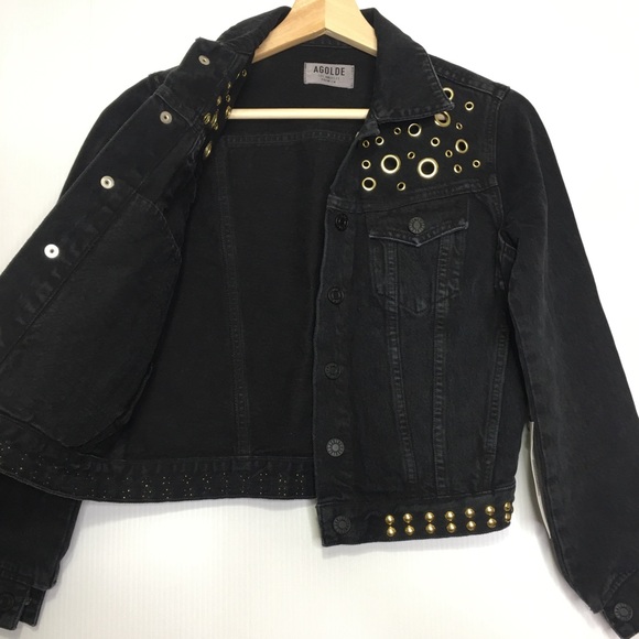 Agolde Reputation Studded Overtone Jacket - Picture 9 of 16